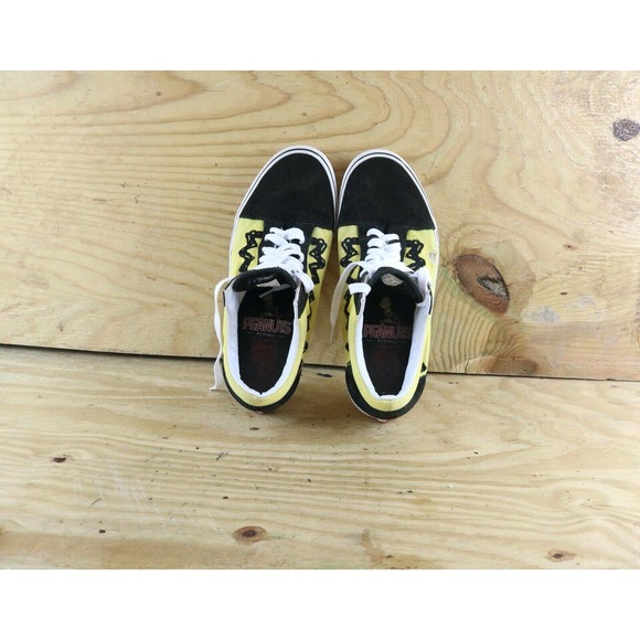 Vans Black and Yellow Sneakers - Picture 7 of 8